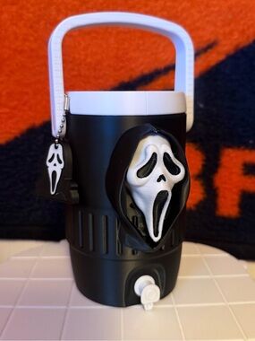 Custom Design - Ghostface (Scream) Cooler Can Holder 12 oz by 3d print
